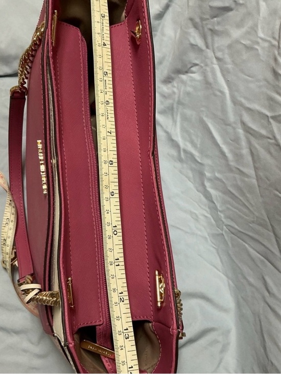Michael Kors Hot Pink and Pale Pink Shoulder Bag - Picture 9 of 12